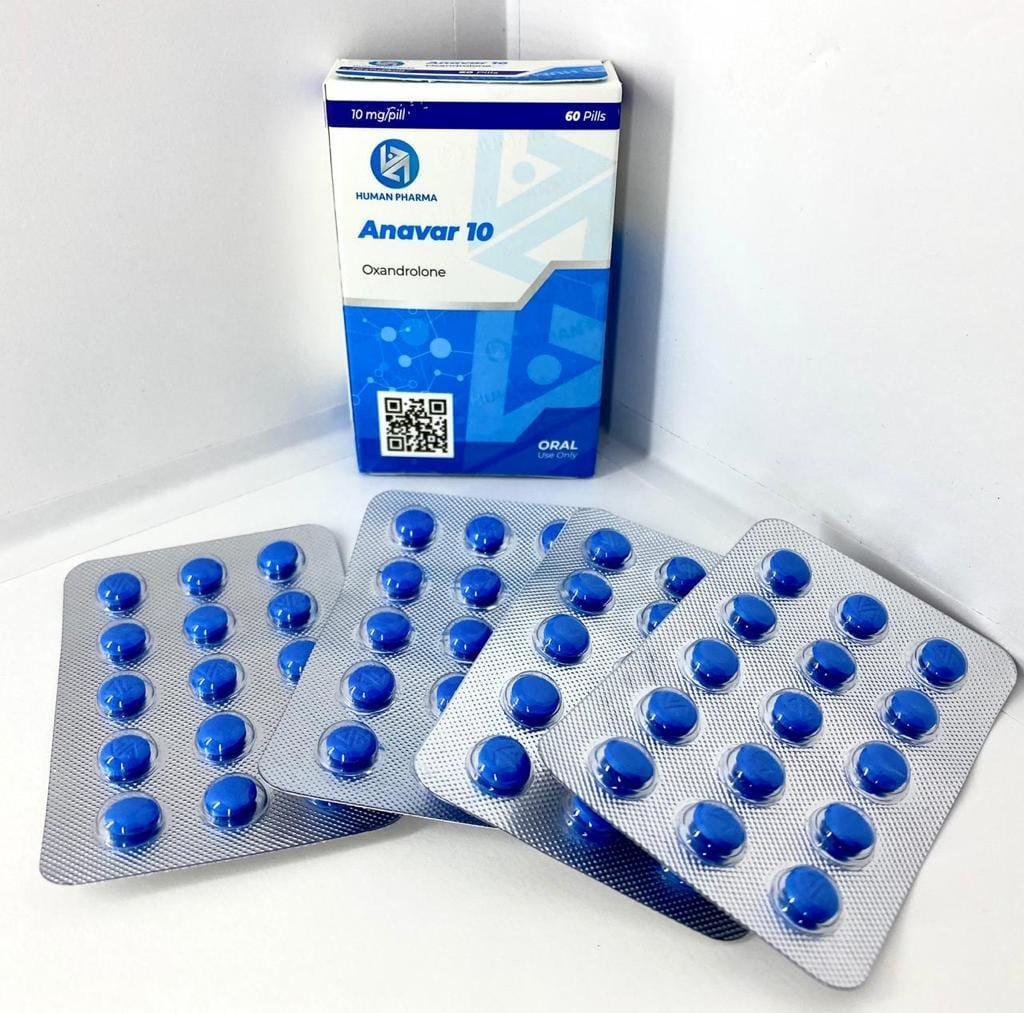 Anavar Tablets for Sale Human Pharma 10mg 60 Tabs