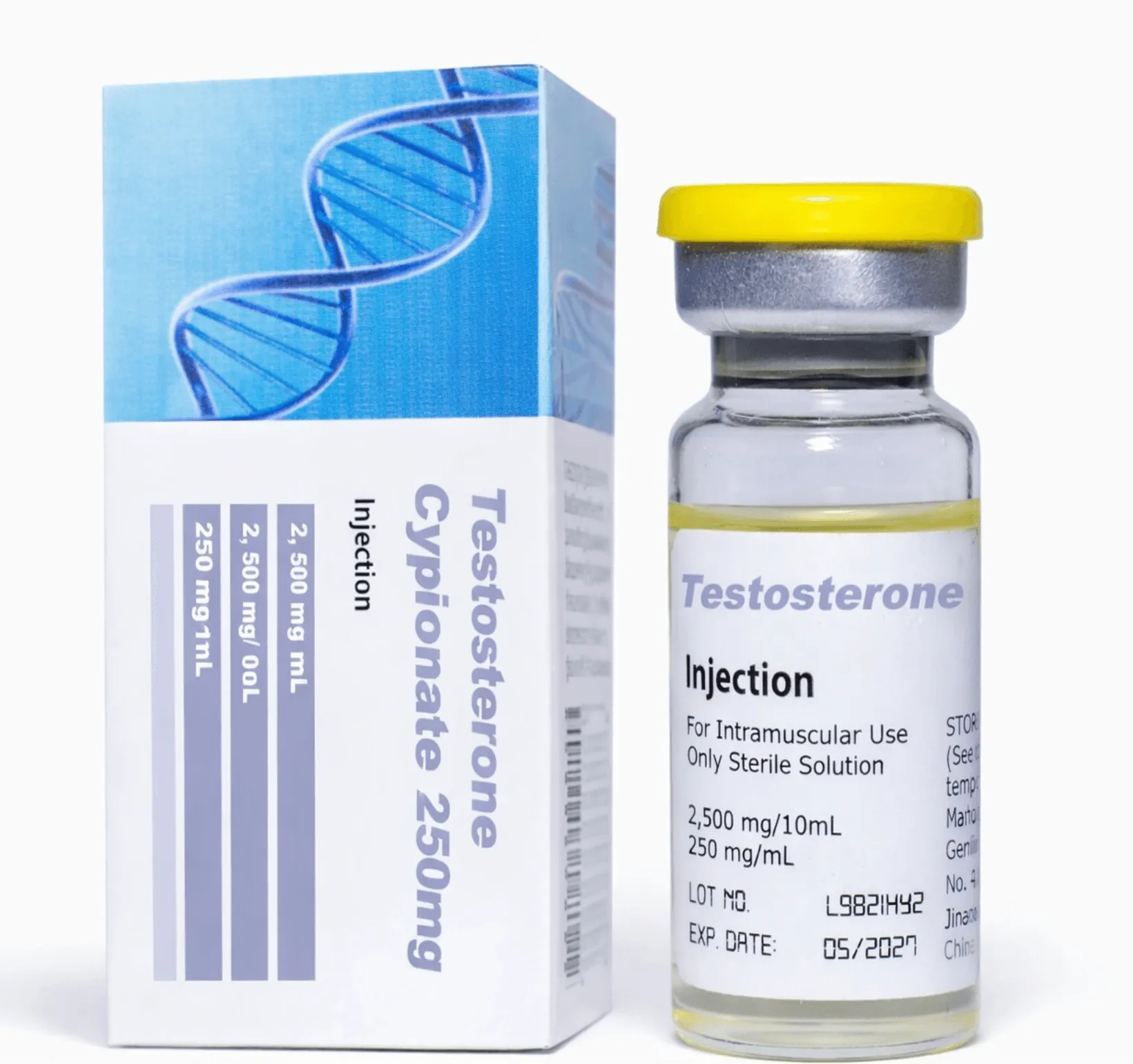 Testosterone Cypionate Genli Pharmaceuticals 250 mg/mL (10 mL)